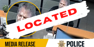 Bank Robber located