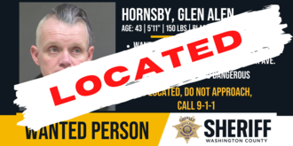 Located over wanted person