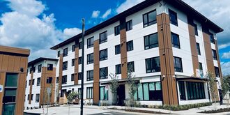 An overview of the Alongside Senior Apartments building