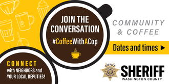 sheriff's office coffee with a cop