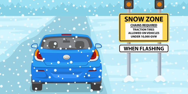 Snow zone graphic