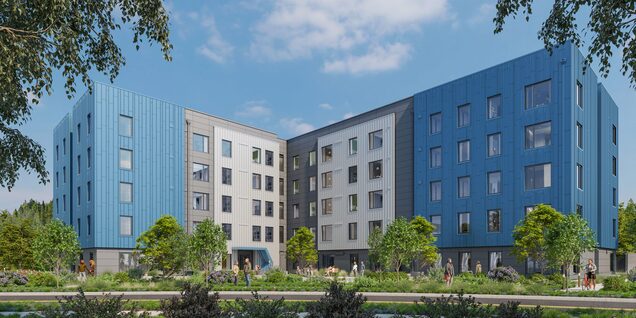 A visual rendering of Woodland Hearth Apartments