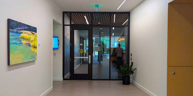 Behavioral Health Services Suite 700 interior door