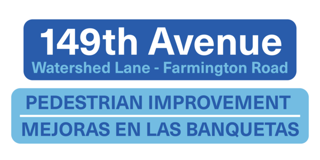 Logo for 149th Avenue project