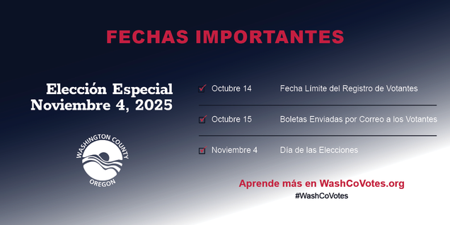 Dias importante para la eleccion de noviembre 4