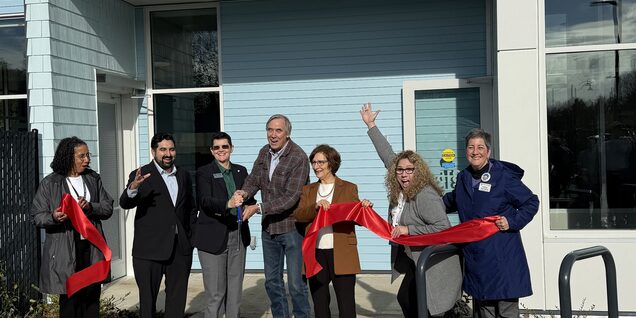 Hillsboro Shelter grand opening ribbon cutting