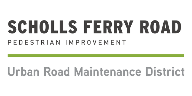 Scholls Ferry Road Pedestrian & Biking Improvement Project Logo