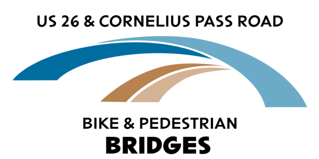 U.S. 26 and Cornelius Pass Road Bike and Pedestrian Bridges logo