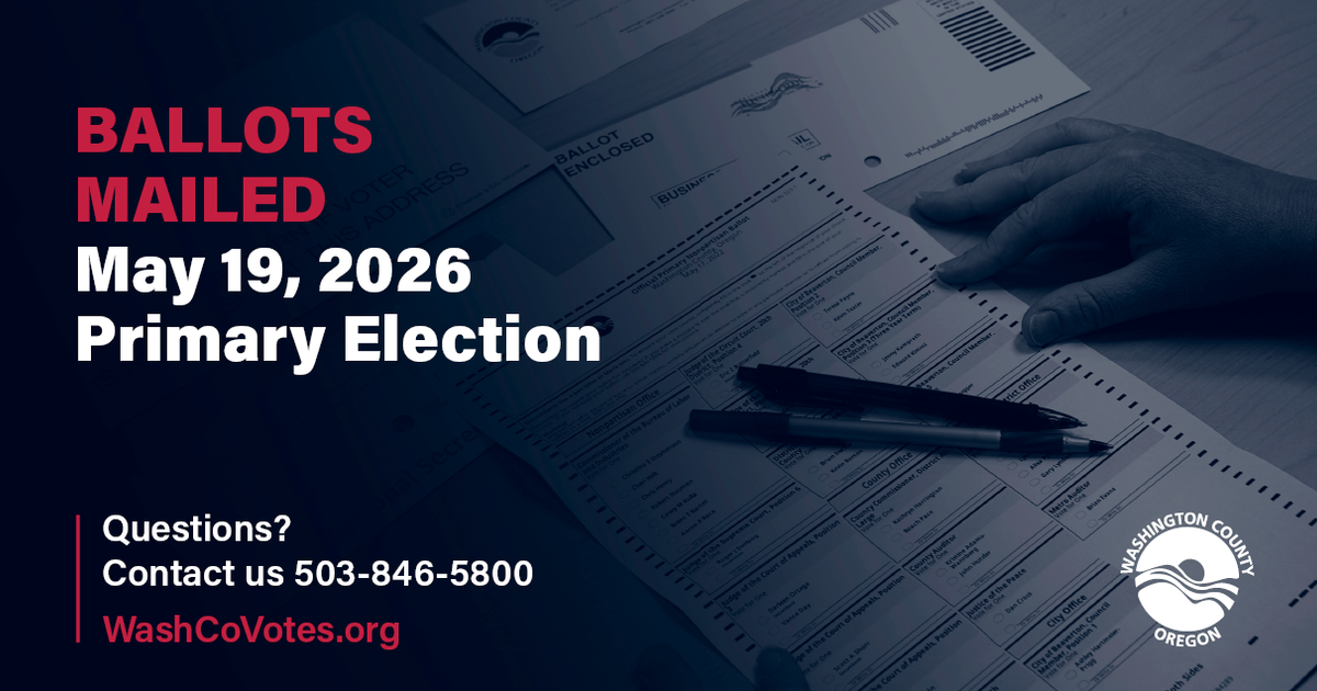 Ballots sent to over 400,000 voters in Washington County | Washington ...