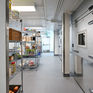 Family Promise commercial kitchen