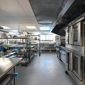 Family Promise commercial kitchen