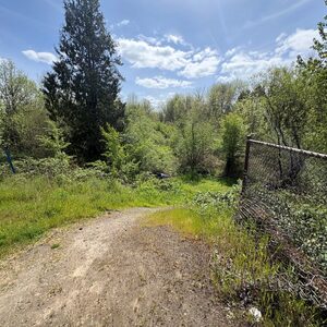 Green space near Main Street that is the future home of the Century Boulevard bridge over Rock Creek