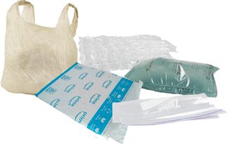 Different kinds of plastic films/bags
