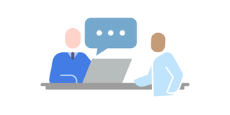 In-Office Customer Interactions (Building) Annual Data Icon