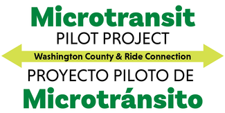 Logo for the Microtransit pilot project