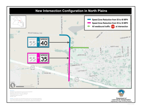 Gordon Road, Mountaindale Road, North Road traffic changes