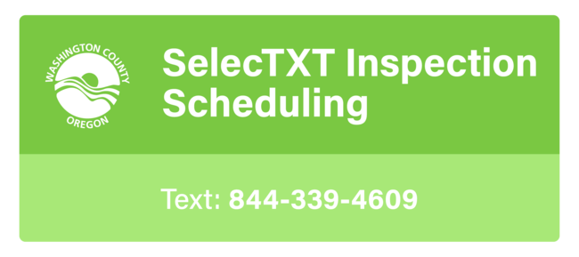 Select Inspection Inspections | Washington County, OR