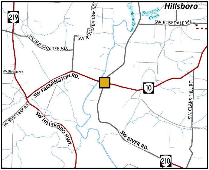 170th Ave and Farmington Rd Project Map