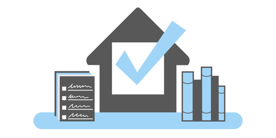 DD Foster Home Check Box with Training Materials Icon