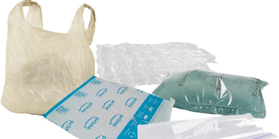 Different plastic films/ bags