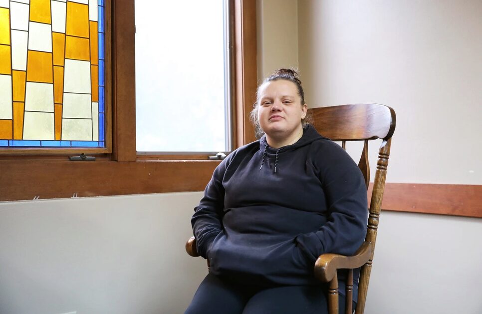 Chelsea and her partner were living outside for five years in Hillsboro. They are now living in an apartment, with Project Homeless Connect's help.