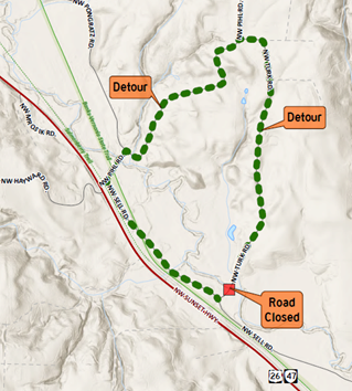 Turk Road Detour
